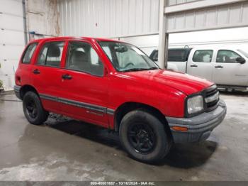  Salvage Chevrolet Tracker