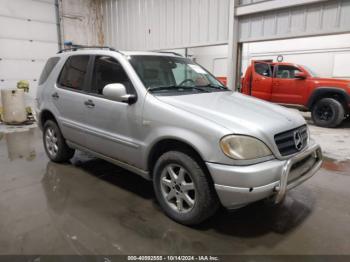  Salvage Mercedes-Benz M-Class