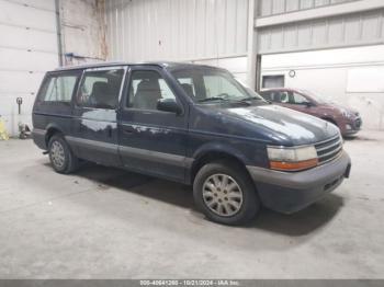  Salvage Plymouth Grand Voyager