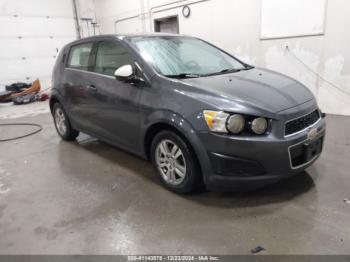  Salvage Chevrolet Sonic