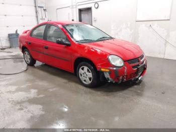  Salvage Dodge Neon