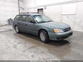  Salvage Subaru Legacy