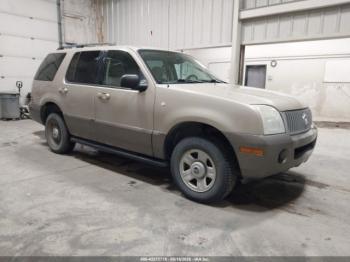  Salvage Mercury Mountaineer