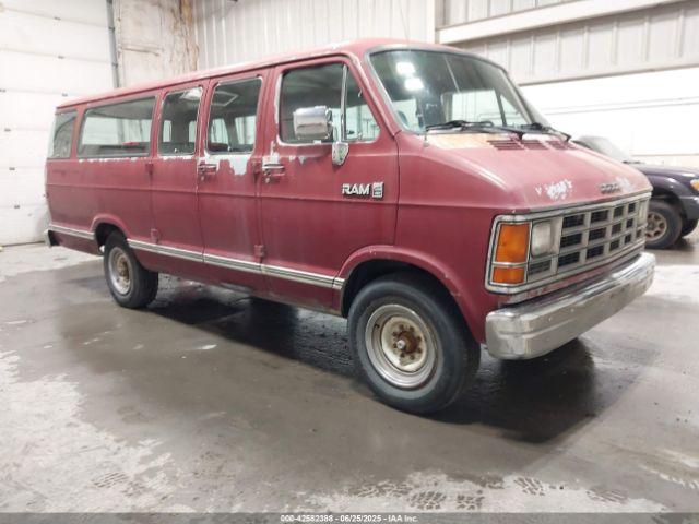  Salvage Dodge Ram Wagon