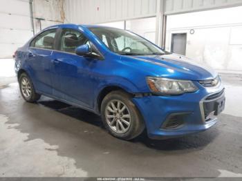  Salvage Chevrolet Sonic