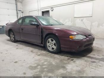  Salvage Chevrolet Monte Carlo