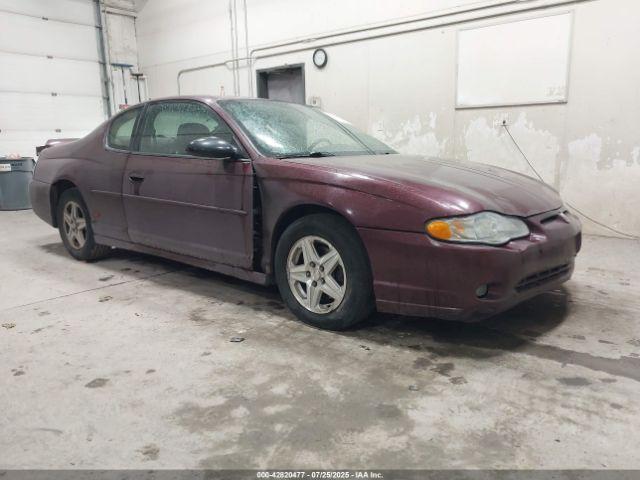  Salvage Chevrolet Monte Carlo