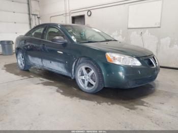  Salvage Pontiac G6