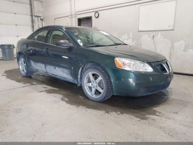  Salvage Pontiac G6
