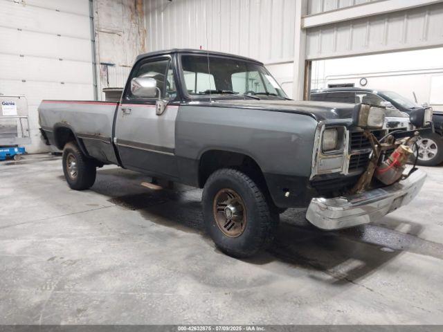  Salvage Dodge W-series