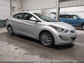  Salvage Hyundai ELANTRA