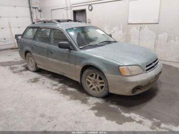  Salvage Subaru Outback