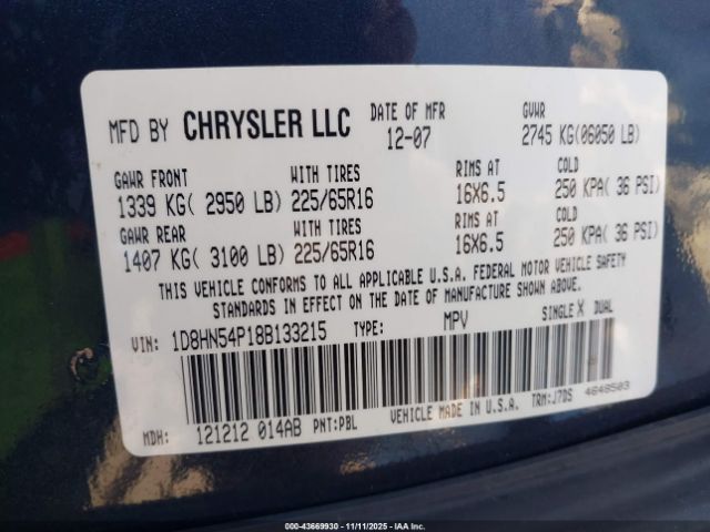 Dodge Grand Caravan Sxt Image 5