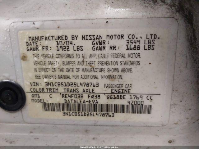 Nissan Sentra 1.8s Image 11